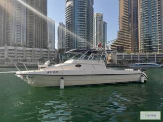 Fishing boat for rent Dubai - Majesty 33